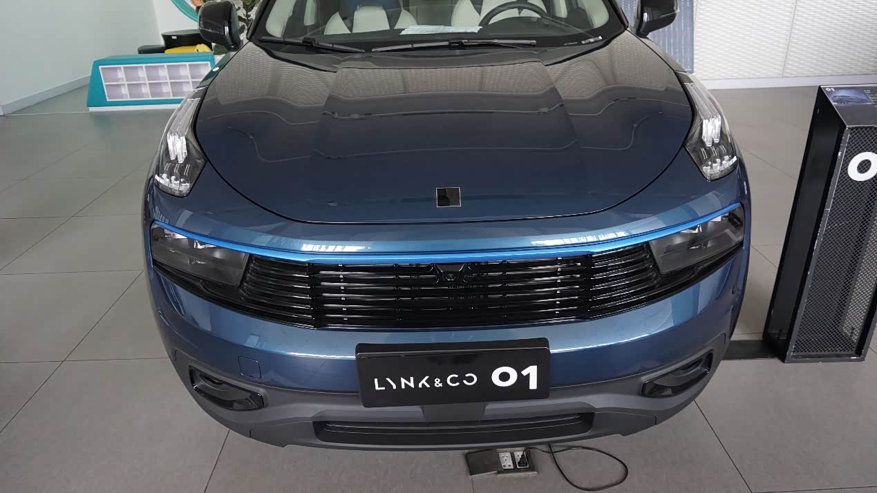 实拍!领克01上海地区有现车,指导价15.08-20.08万