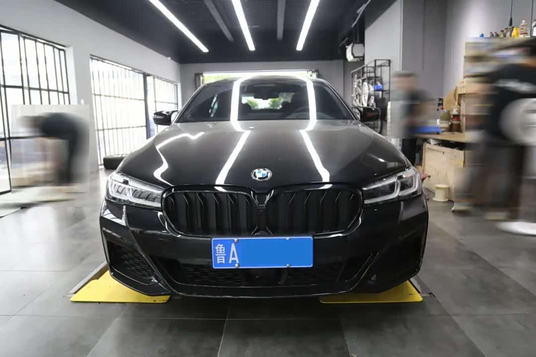 宝马五系升级MP前唇+M5后唇+矮款水晶三件套+车窗饰条贴黑+侧裙_车家号_发现车生活_汽车之家