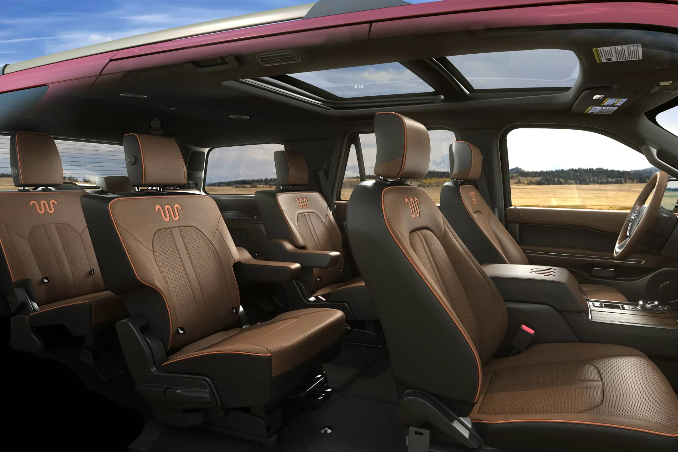 2020款福特征服者king ranch官图,帅气的庞然大物