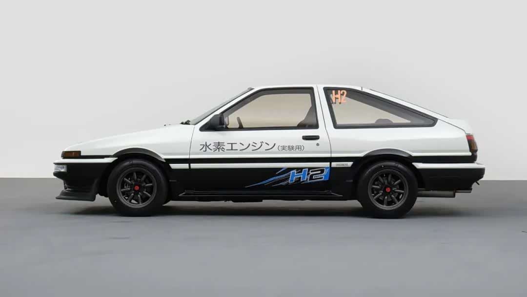 复产AE86？丰田展出氢燃料+纯电版AE86_车家号_发现车生活_汽车之家