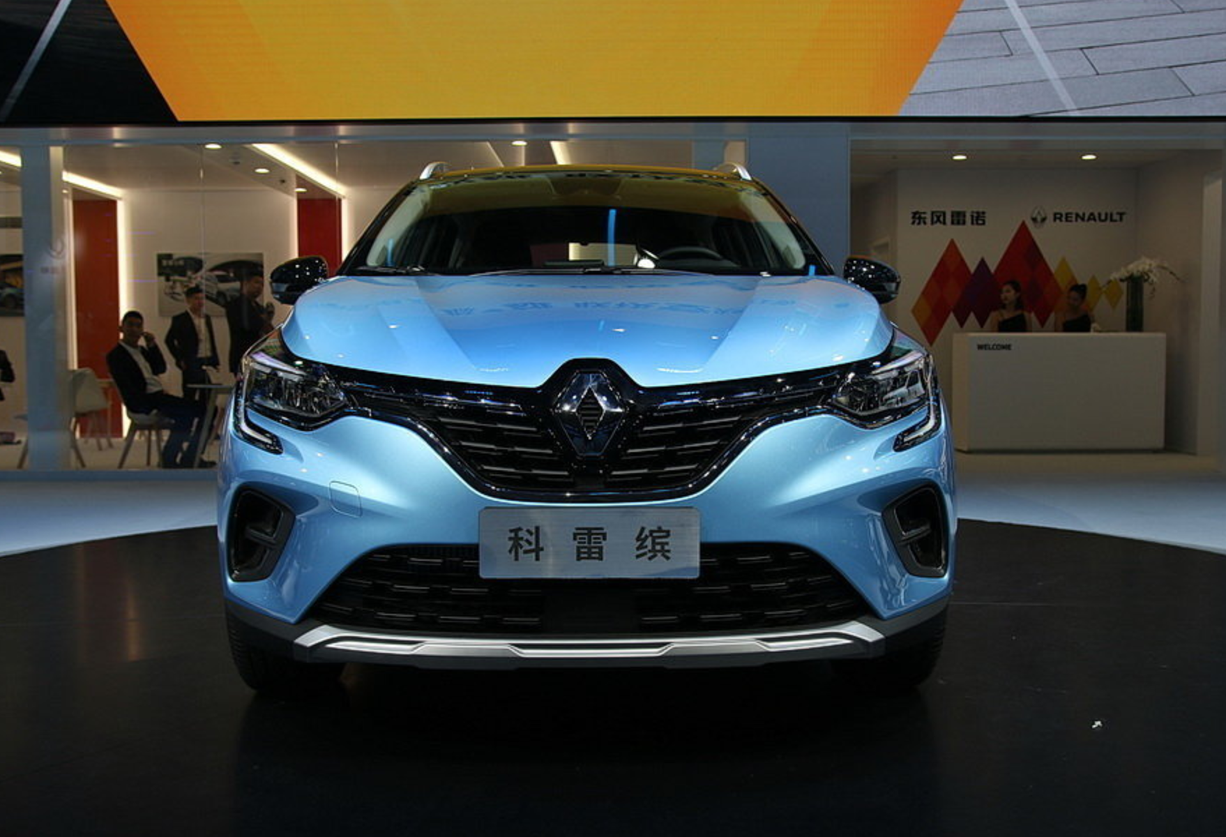 新车实拍#主打年轻市场,成都车展实拍雷诺科雷缤