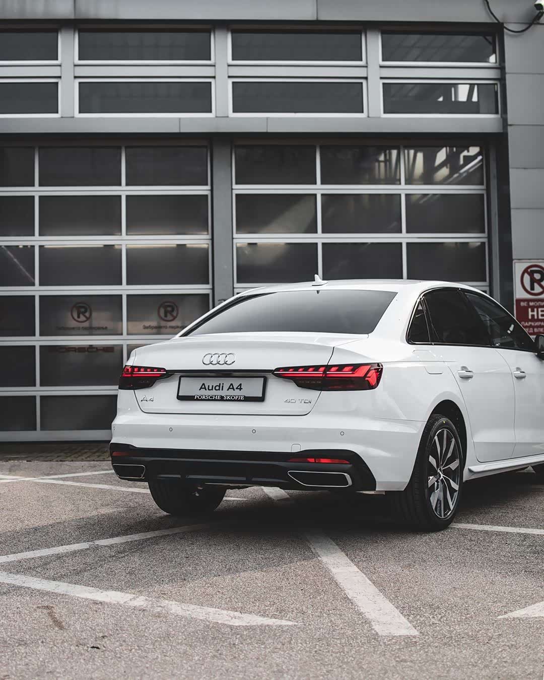 精致运动的设计 新款奥迪a4三厢版实车