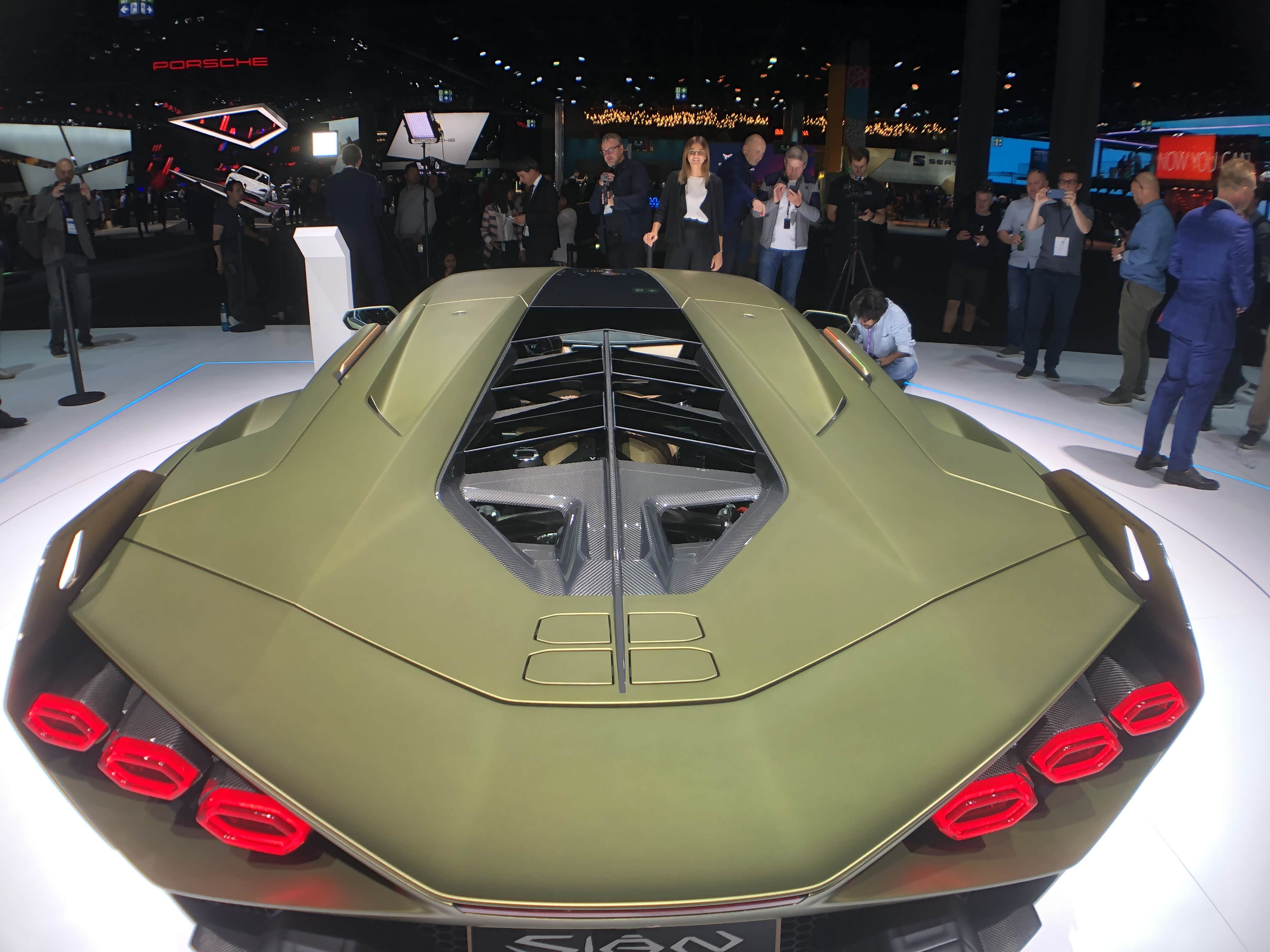 2019法兰克福车展 胖哥探馆 兰博基尼sian