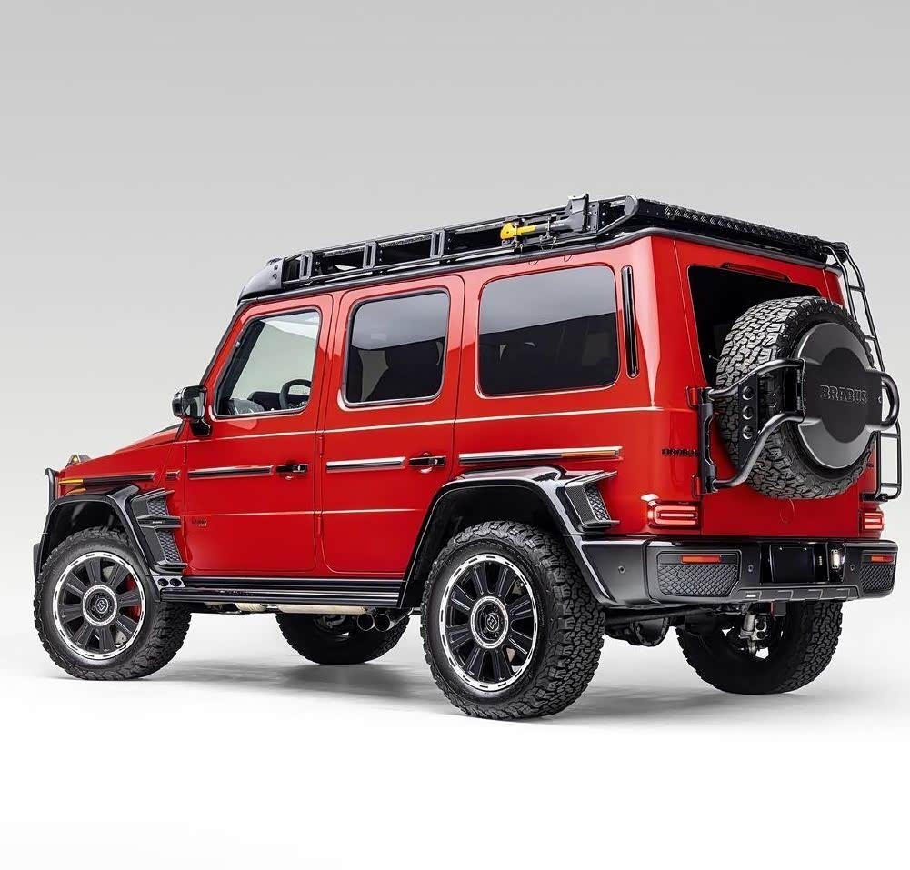 巴博斯g800定制越野版车型正式发布 越野性能提升不少