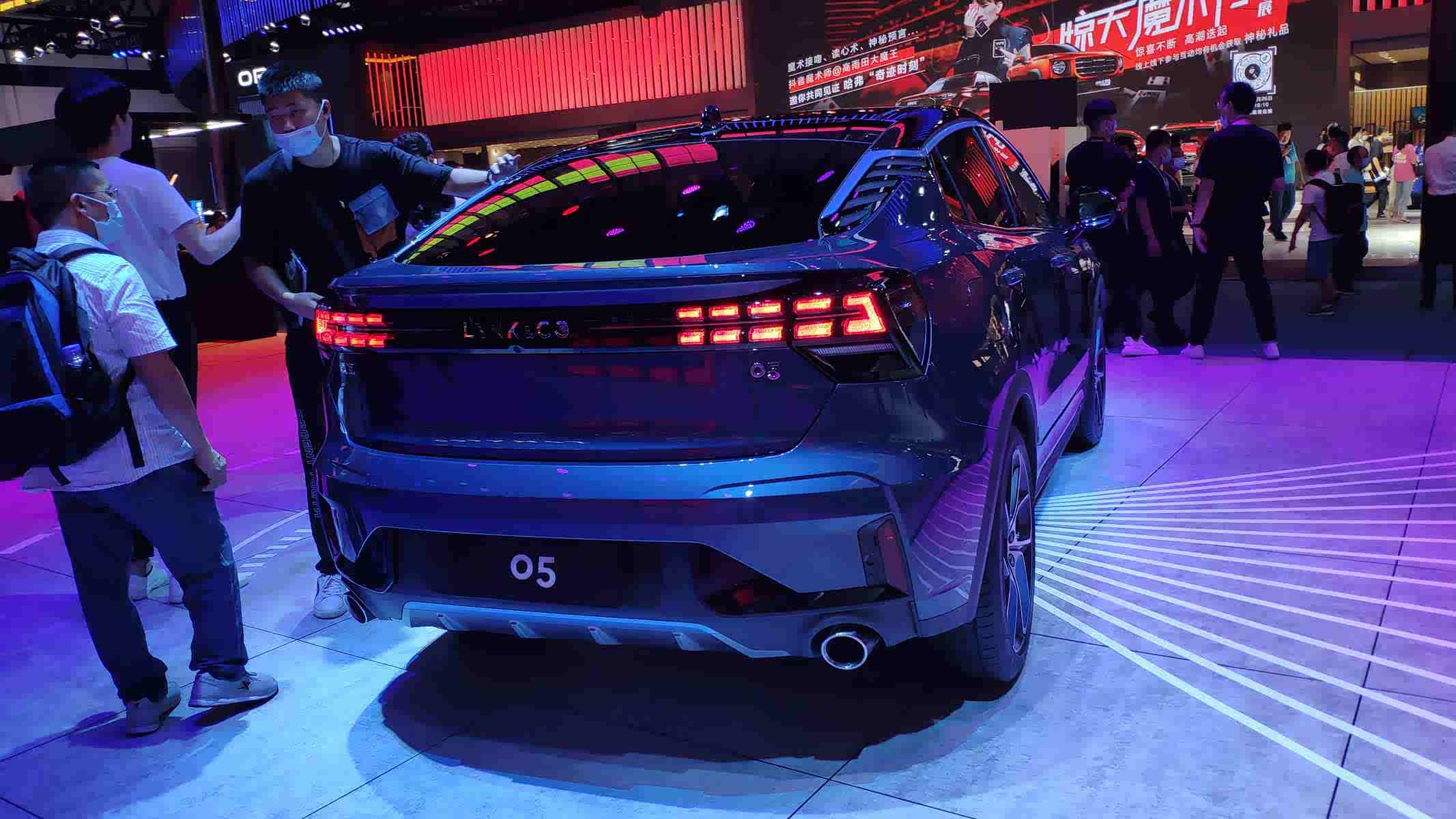 2020年成都车展:领克05实车