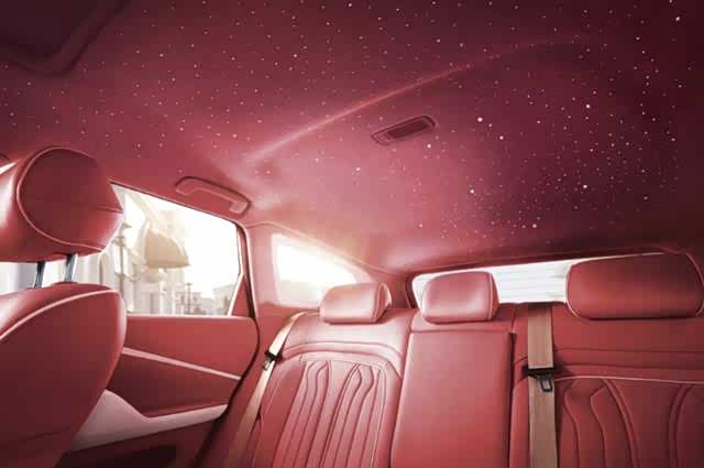 别具格调,宝骏valli高级定制版官图发布,提供星空顶