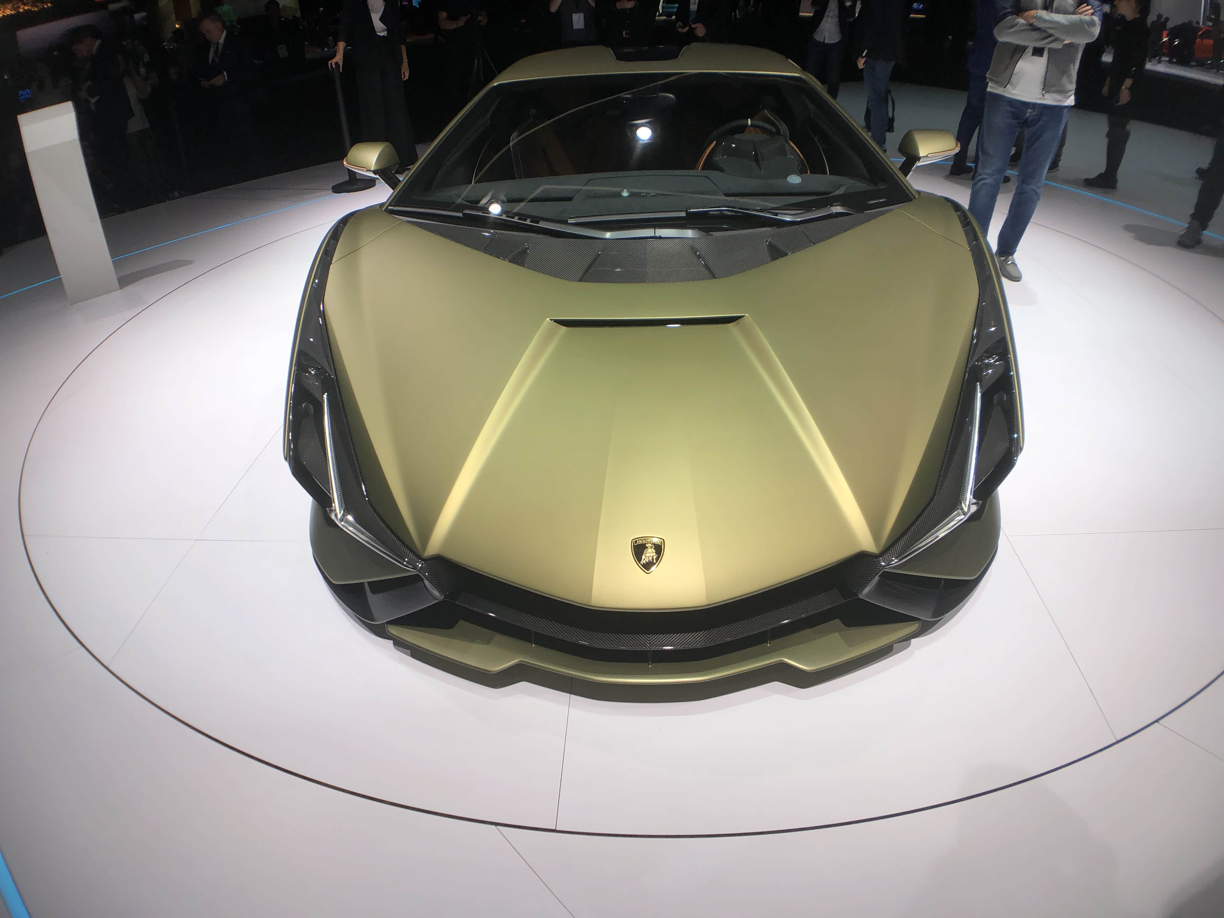 2019法兰克福车展 胖哥探馆 兰博基尼sian