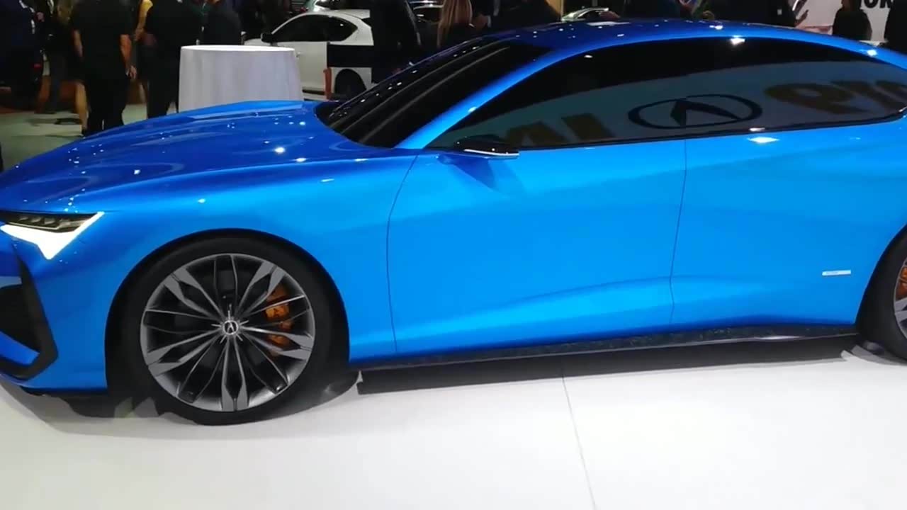 实拍欣赏讴歌types,这样的颜值真是太帅气了