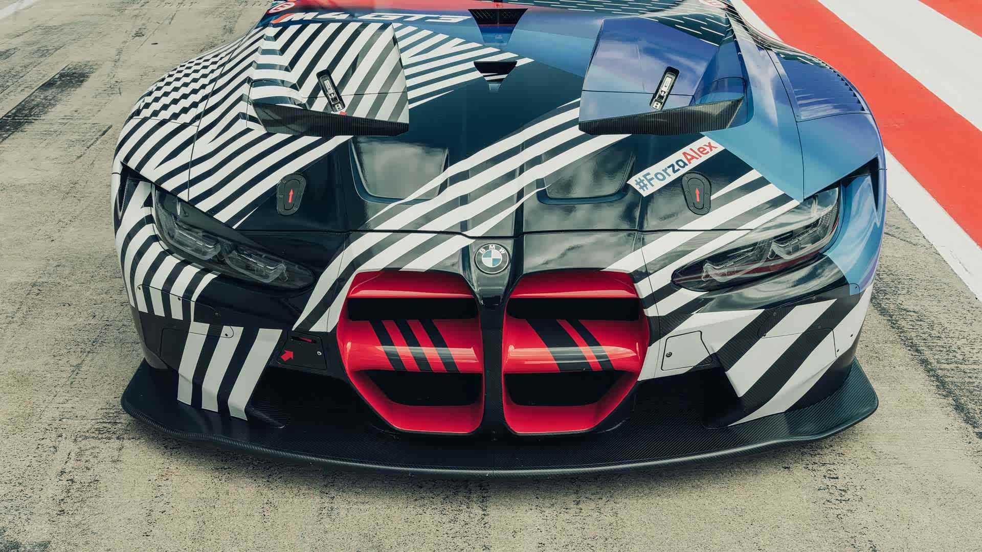 BMW M4的巨大格栅装在GT3赛车上会好看吗_车家号_发现车生活_汽车之家