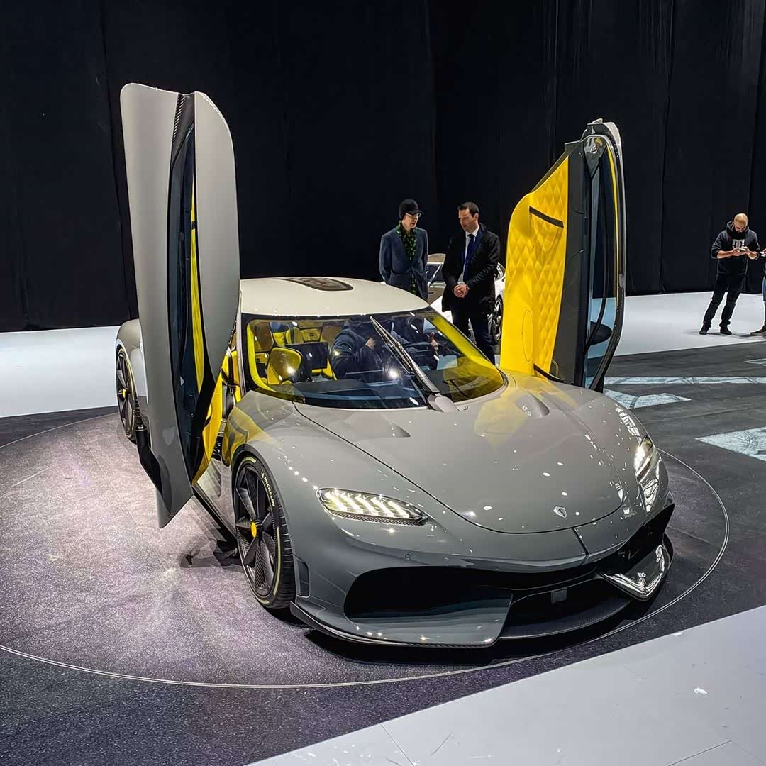 很运动的造型 科尼赛克gemera实车_车家号_发现车生活_汽车之家