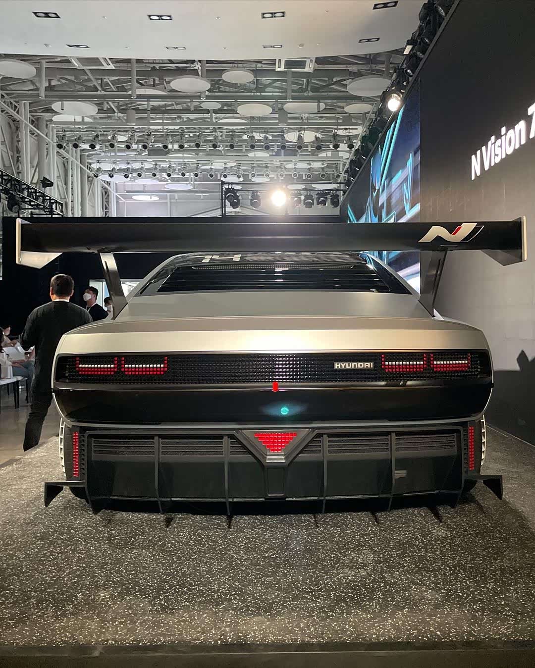 复古的线条 赛车化的设计 全新现代N Vision 74_车家号_发现车生活_汽车之家