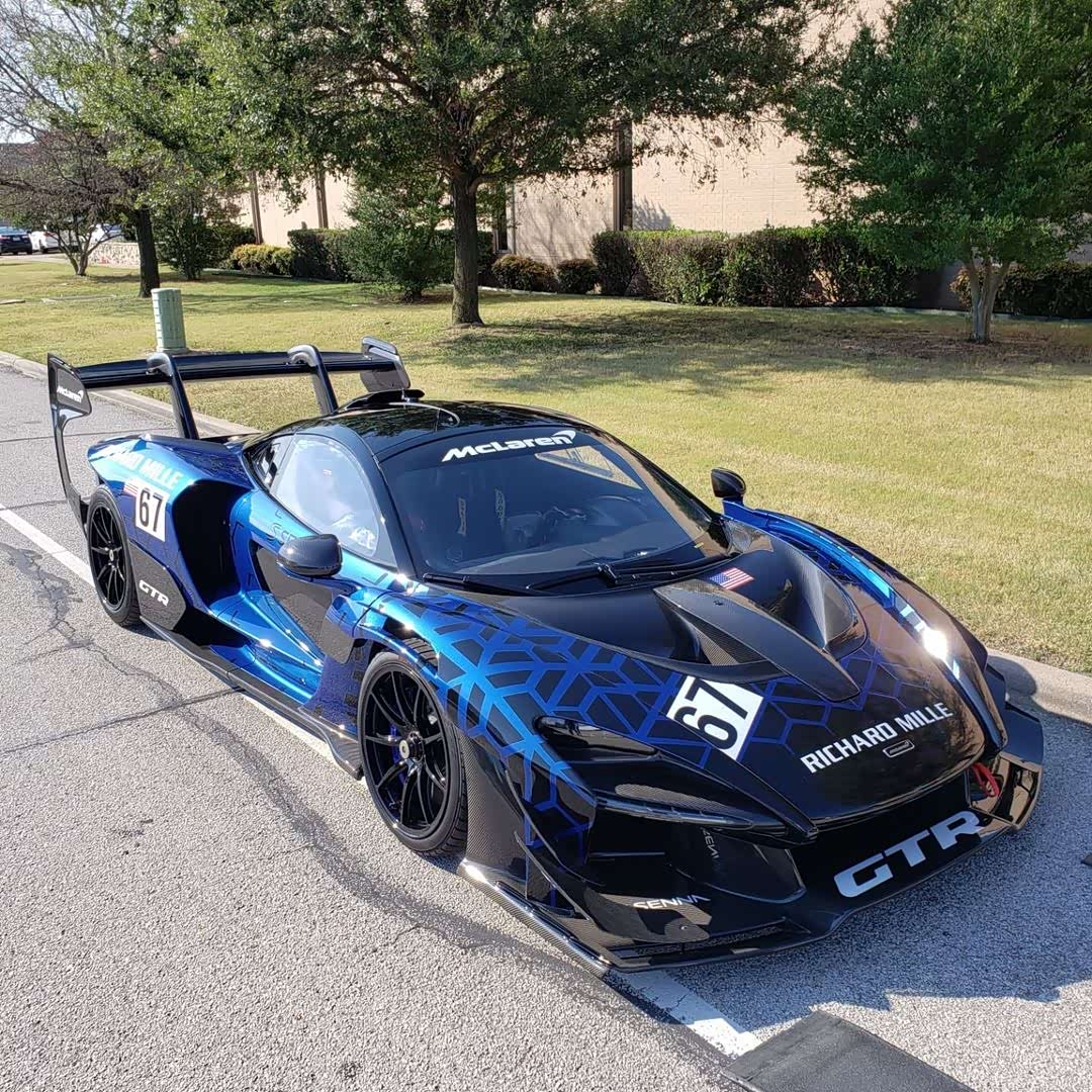 不受约束!迈凯伦塞纳senna gtr实车,"专注赛道一百年"