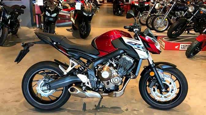 国内可以上牌的进口四缸摩托:本田cb650f!