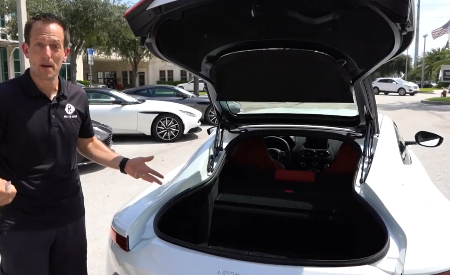 跑车后备箱表现如何?2020款 阿斯顿·马丁 vantage