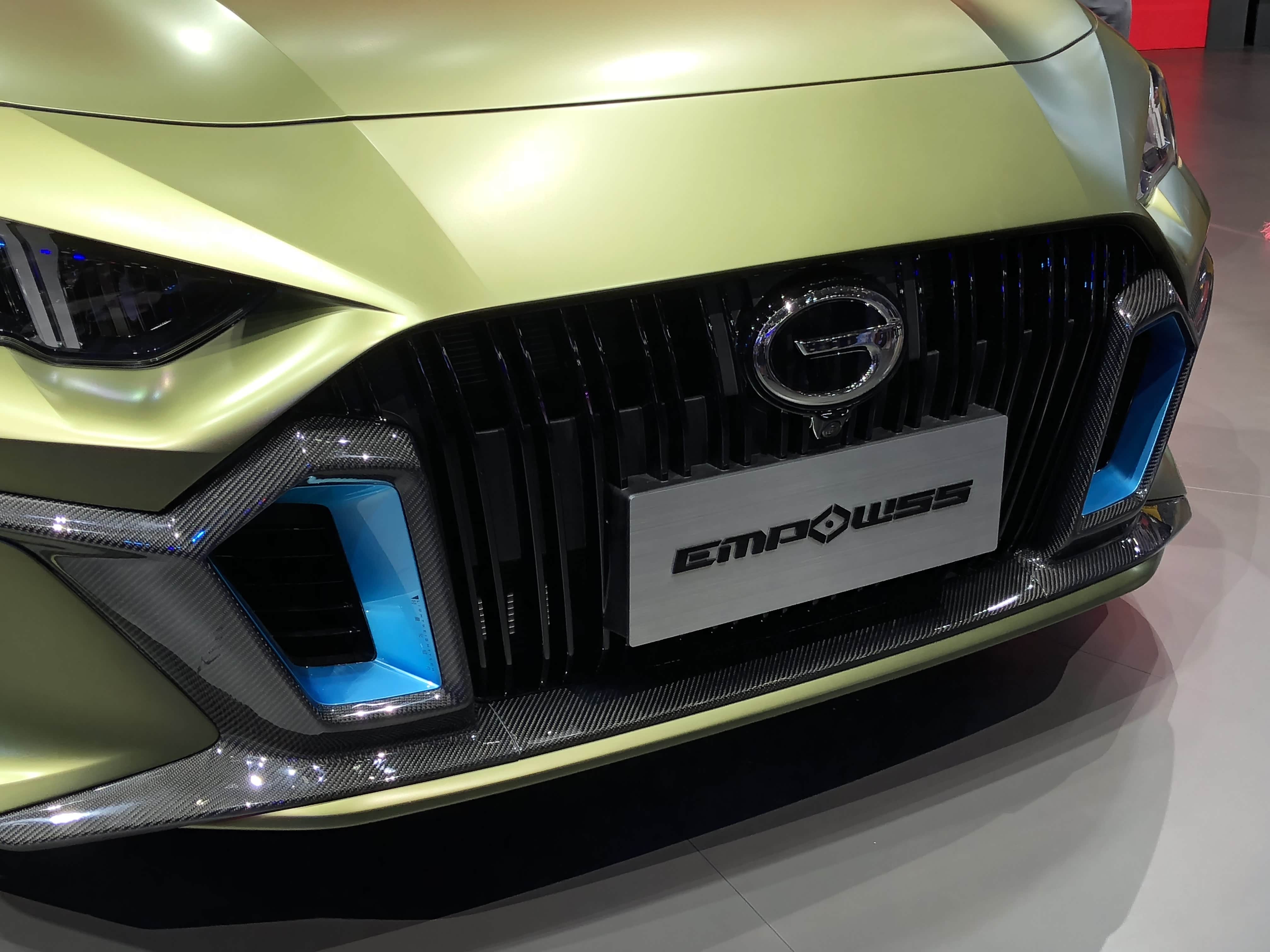 2020广州车展外观设计惊艳广汽传祺empow55