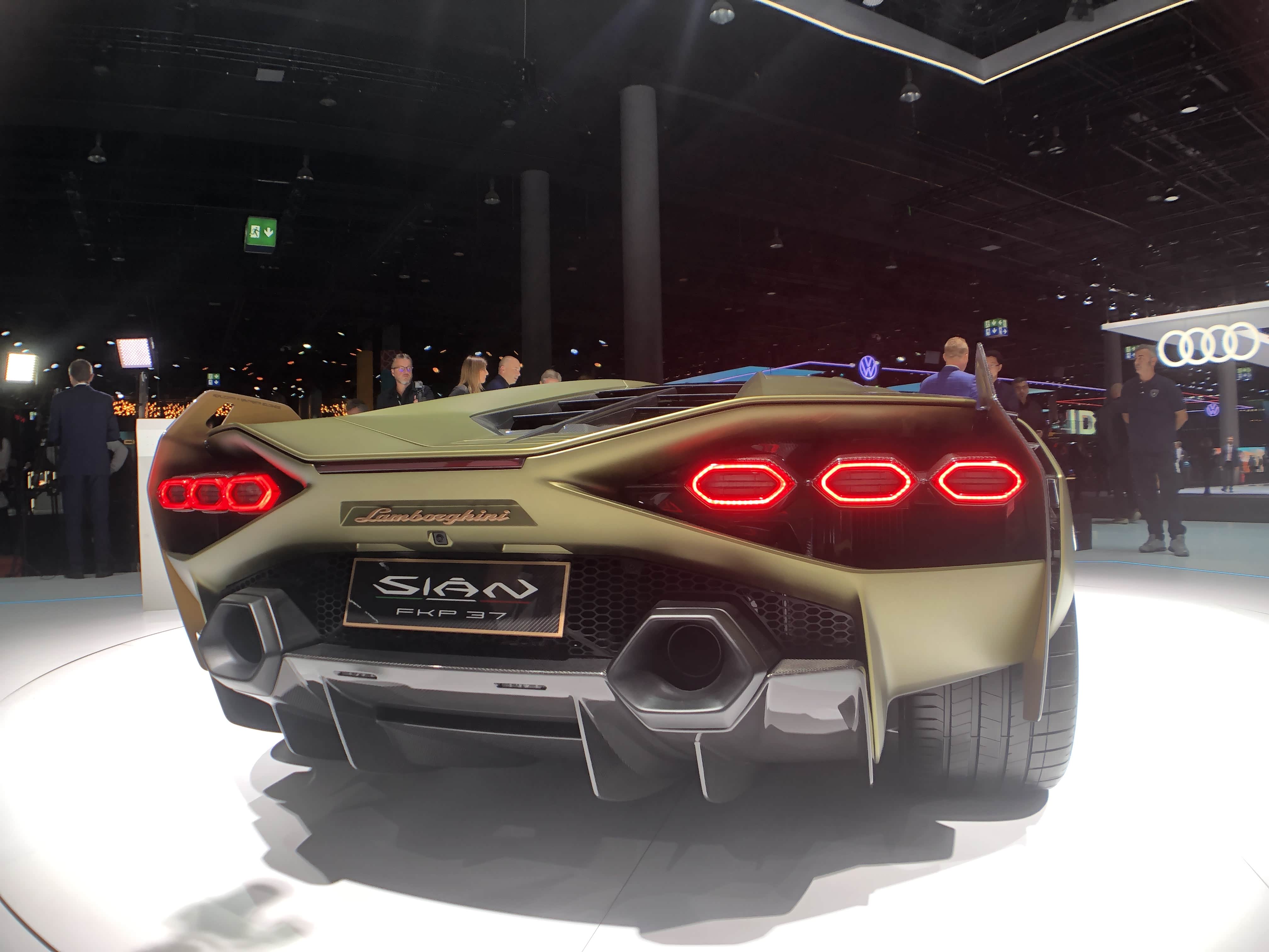 2019法兰克福车展 胖哥探馆 兰博基尼sian