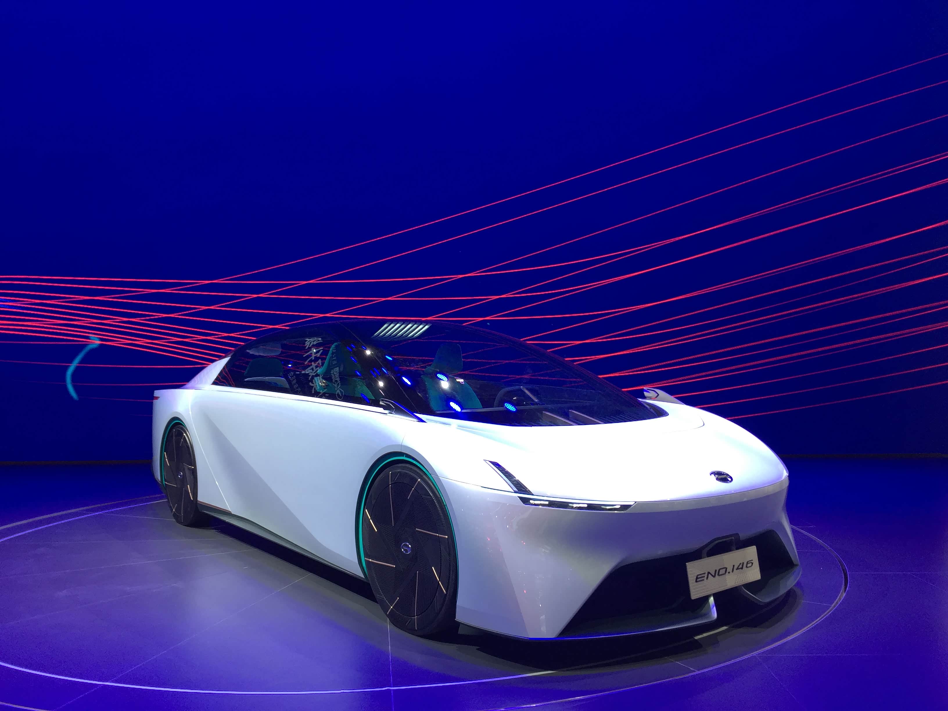 广汽概念车eno146直击广州车展
