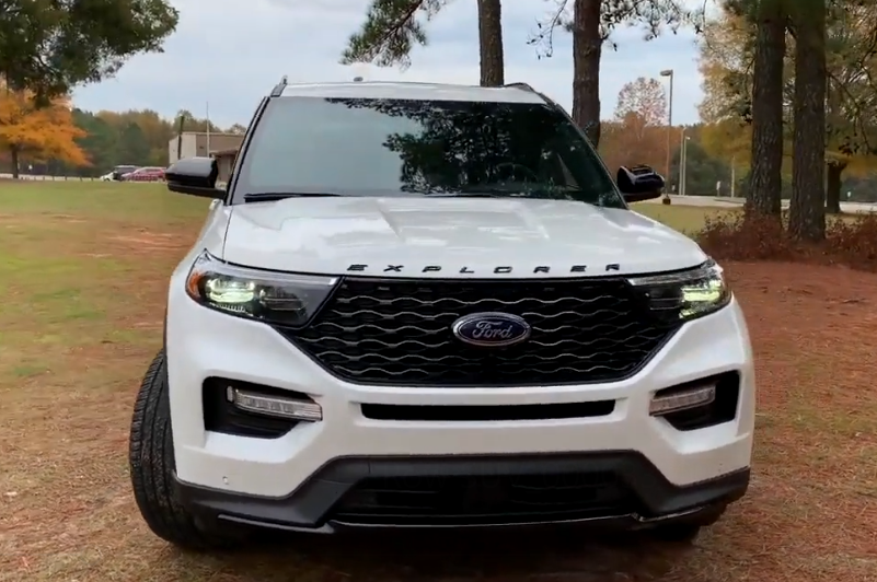 海外实拍展示欣赏,2020款 福特explorer st 4wd