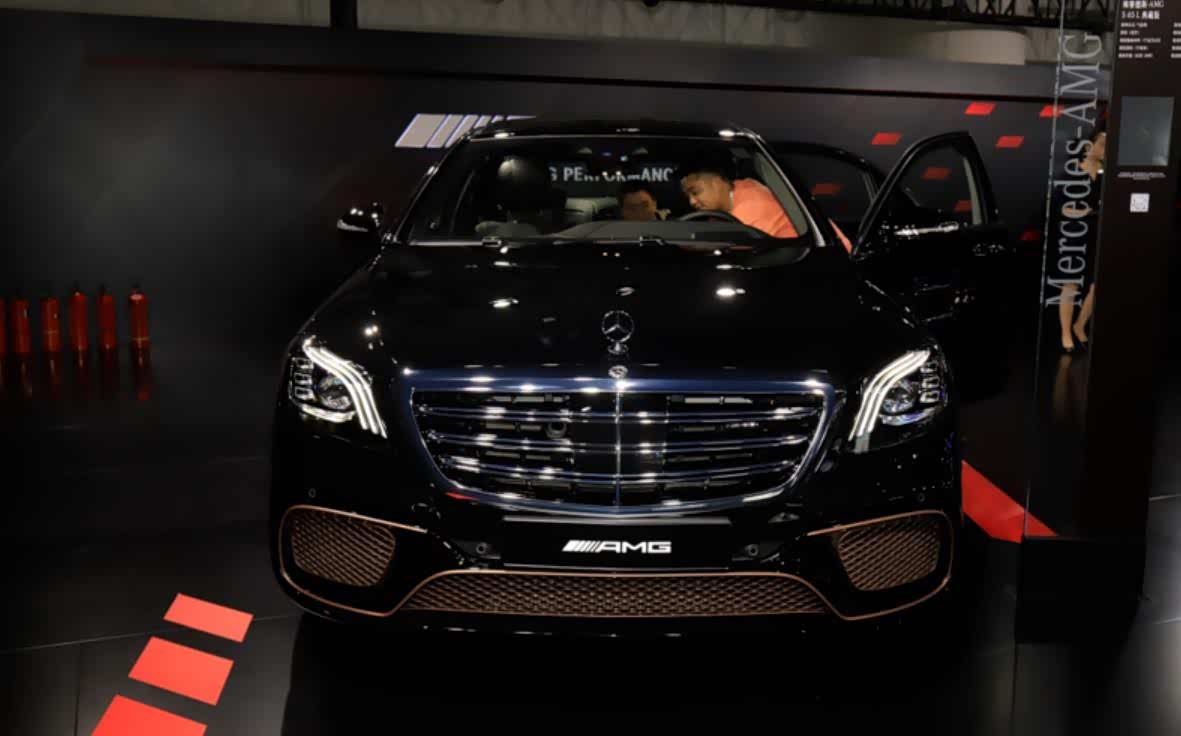 新车实拍#2019成都车展:amg s65典藏版售307.88万