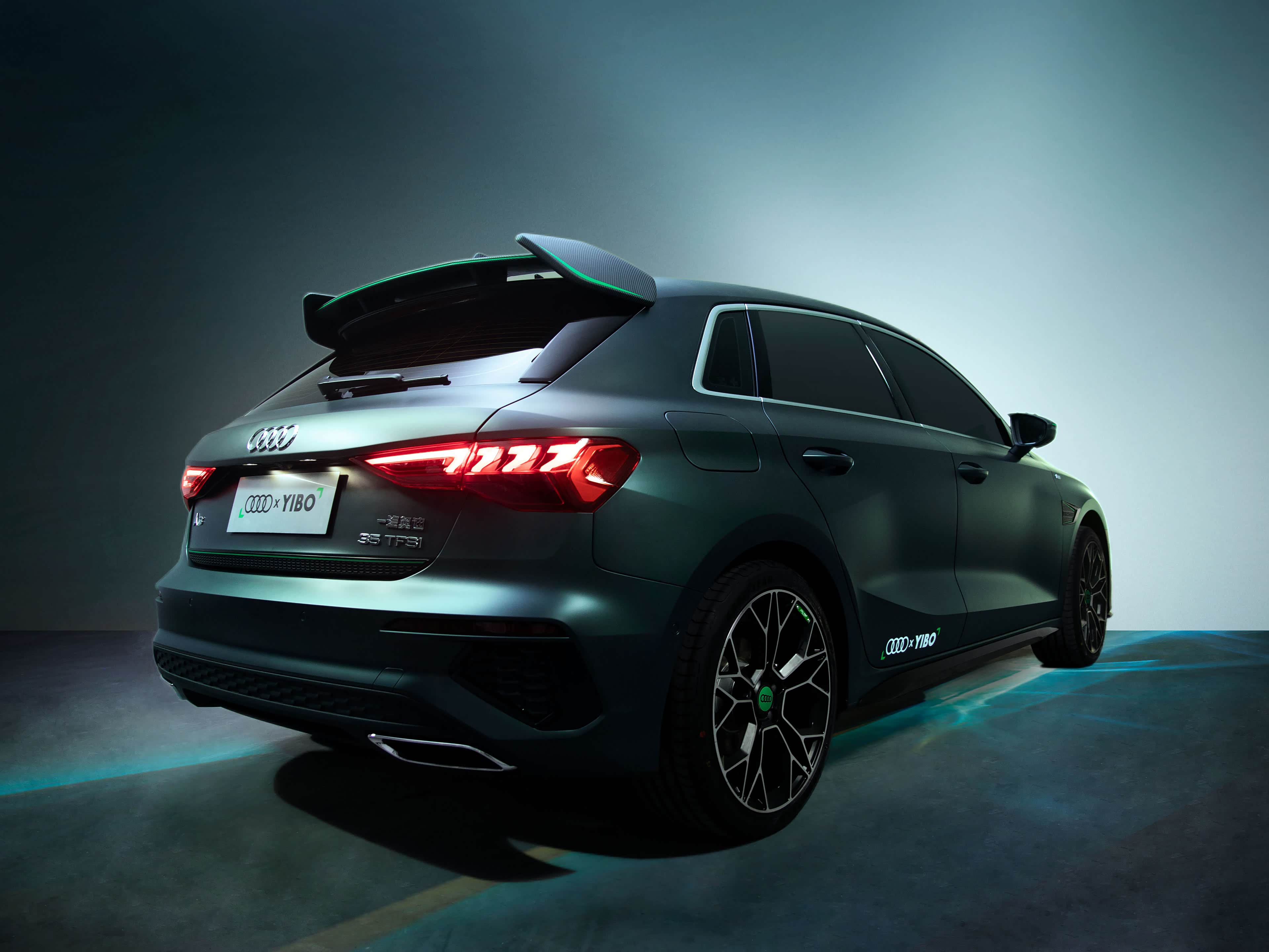 全新奥迪a3王一博限量版实车图片