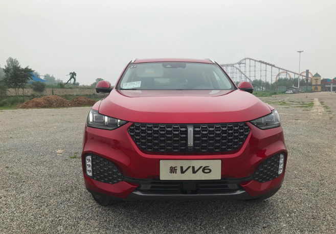 全新长城wey vv6实车再度现身!轴距2680mm 提速7.5秒配2.0t 四驱