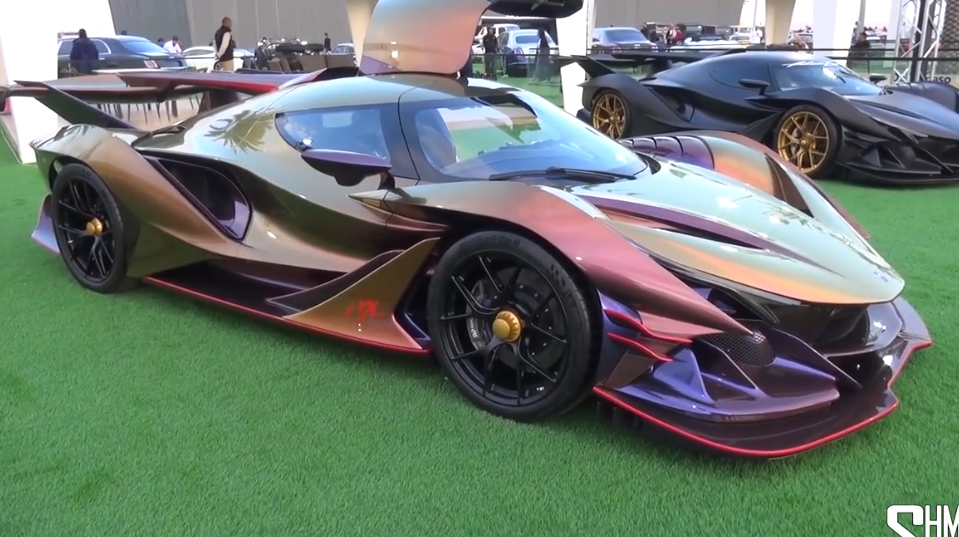 造型非常独特的超级跑车,阿波罗apollo ie