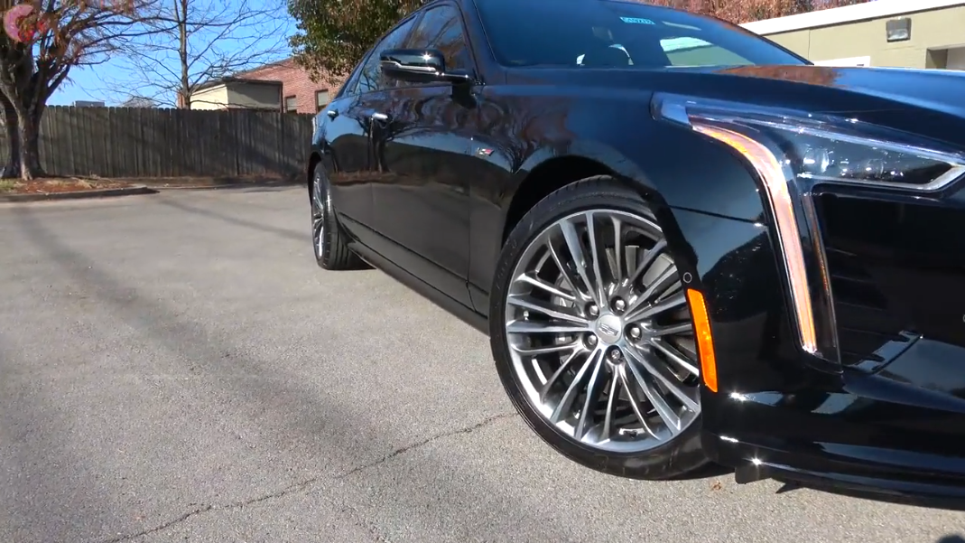 2020款凯迪拉克ct6-v轮毂部分展示欣赏