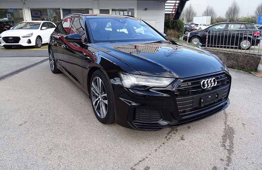 运动的造型 全新奥迪a6 avant实车