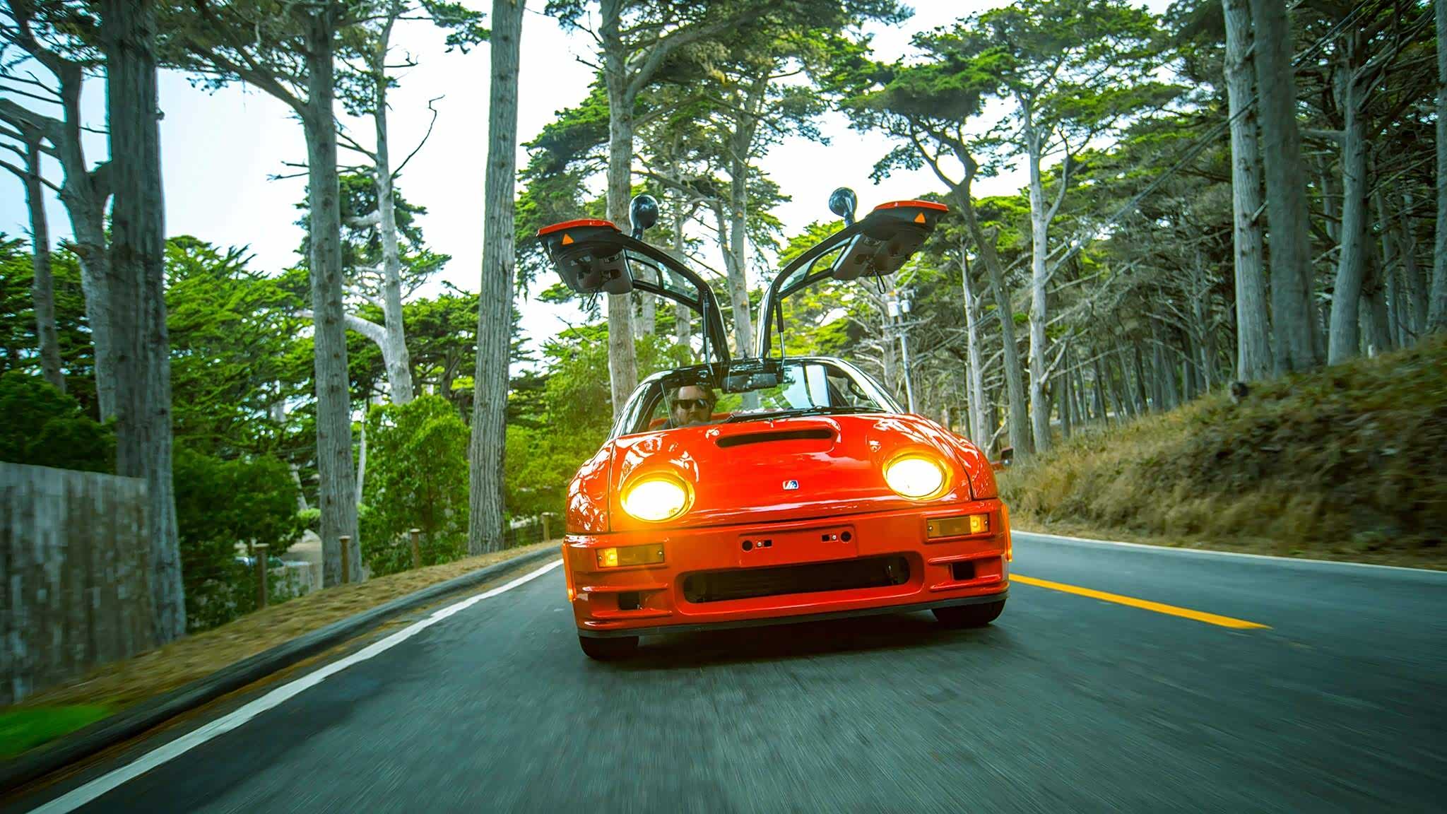 鸥翼门从toyotasera到countach5辆带有鸥翼门的车型