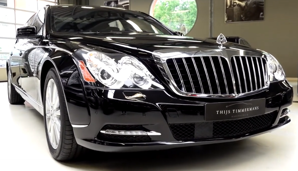 梅赛德斯 迈巴赫 62s v12,海外豪车展示