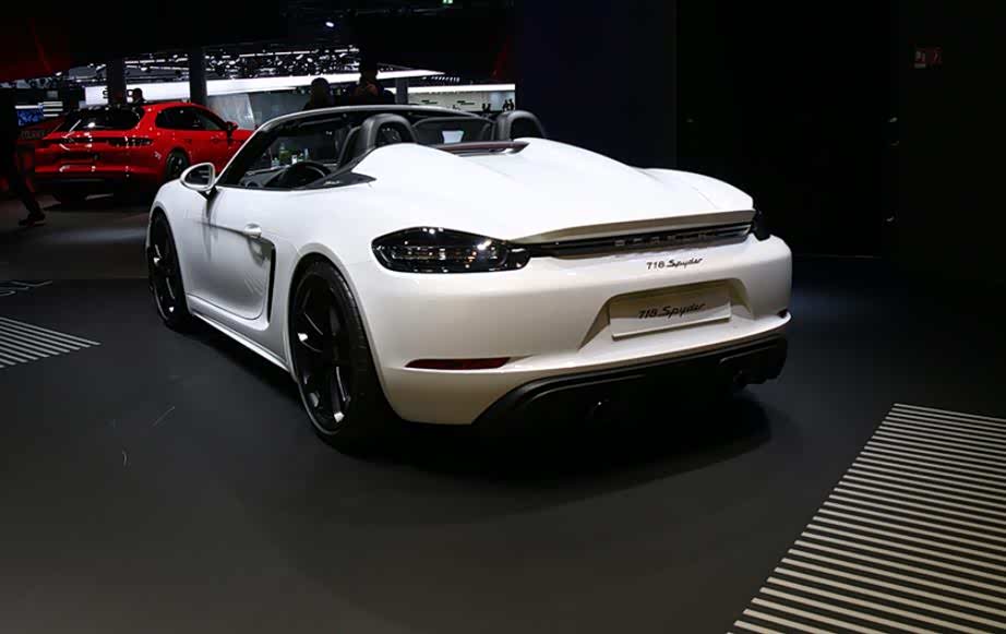 保时捷718 spyder在2019法兰克福车展亮相