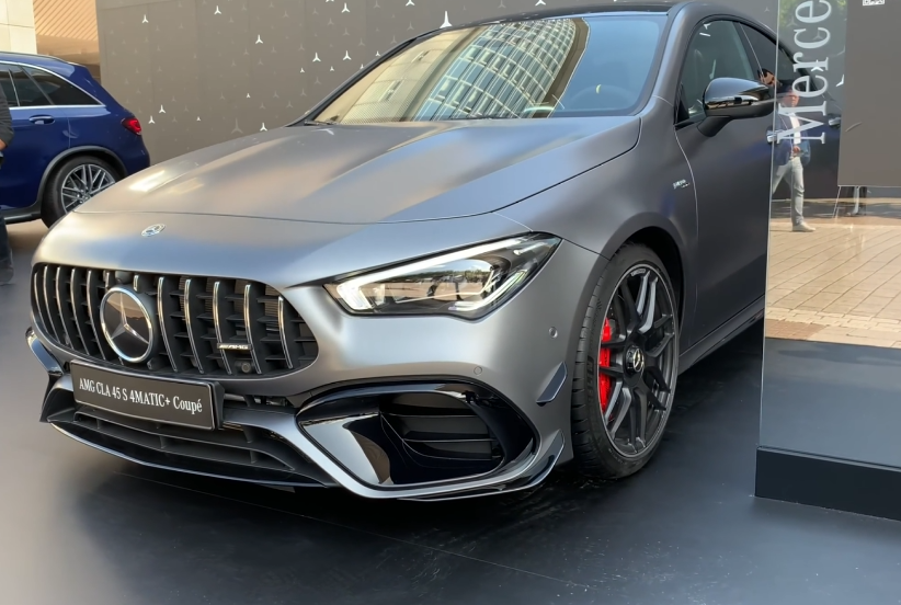 2020款 奔驰 amg cla 45 s coupe,海外实拍展示