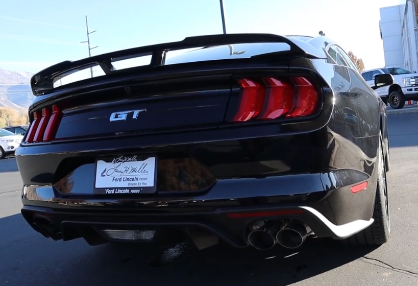 尾部外观分析,2020款 福特 mustang gt performance package