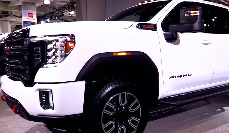 2020款gmc sierra at4 hd,硬汉类型的皮卡
