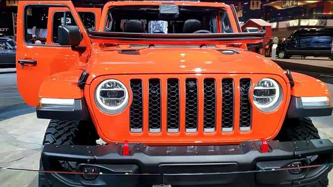 2020款吉普牧马人4x4展示,全方位了解后,我瞬间心动了