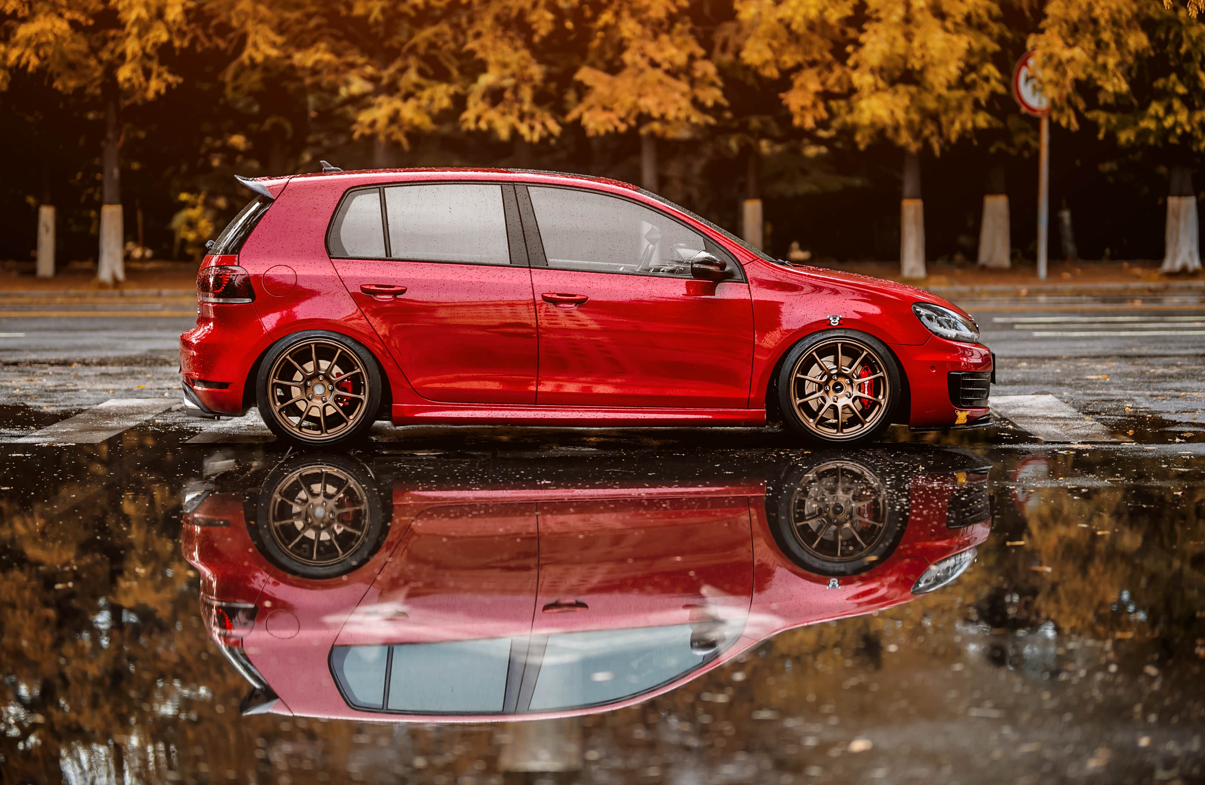 准mk8时代 精品改装高尔夫mk6 gti的自我修养|型车photo