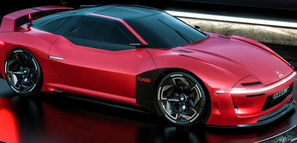 全新 三菱 4000gt 展示视频!造型科技感十足!