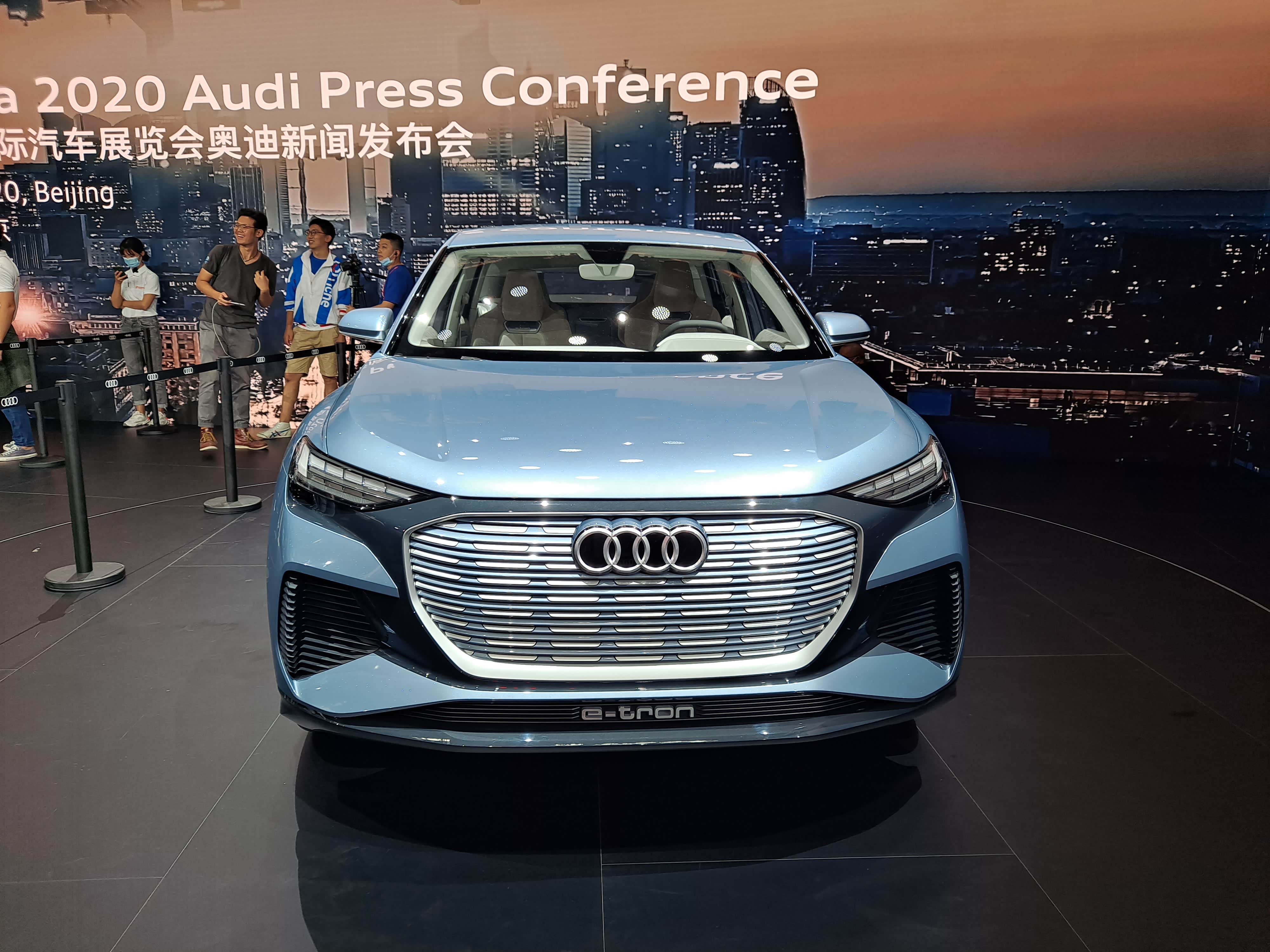 2020北京车展# 奥迪q4 e-tron concept