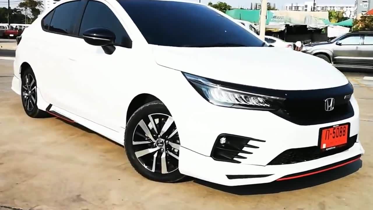 实拍改装海外版2020款本田锋范,真是太帅气了