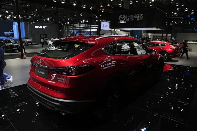 一汽马自达cx-4,15万级别suv,粤港澳大湾区车展实拍!