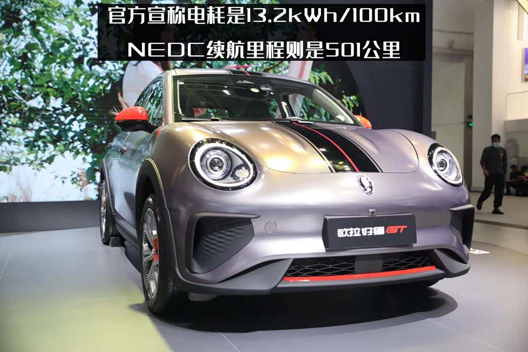 车展报道不发威的猫咪不是好甲壳虫欧拉好猫现场实拍