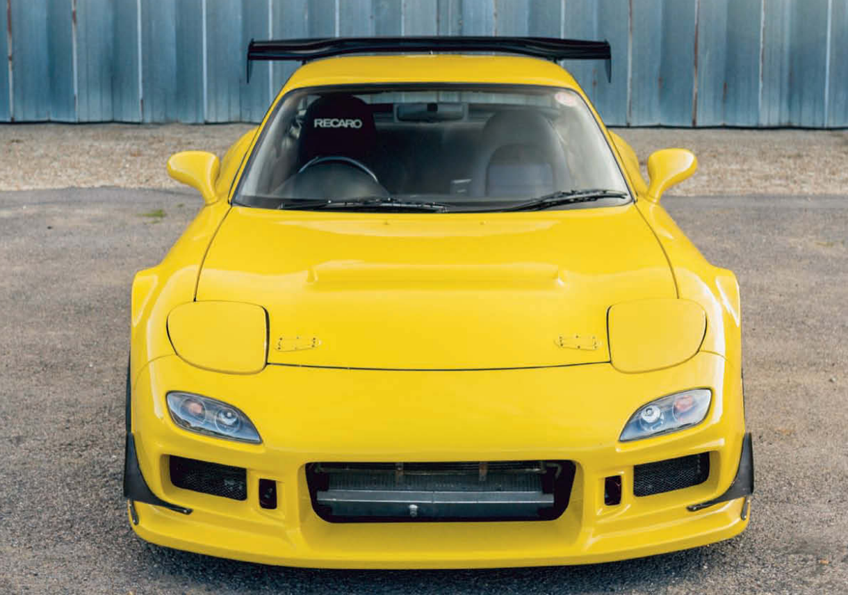 头文字d公路上山最强利器 jdm的经典转子发动机rx7