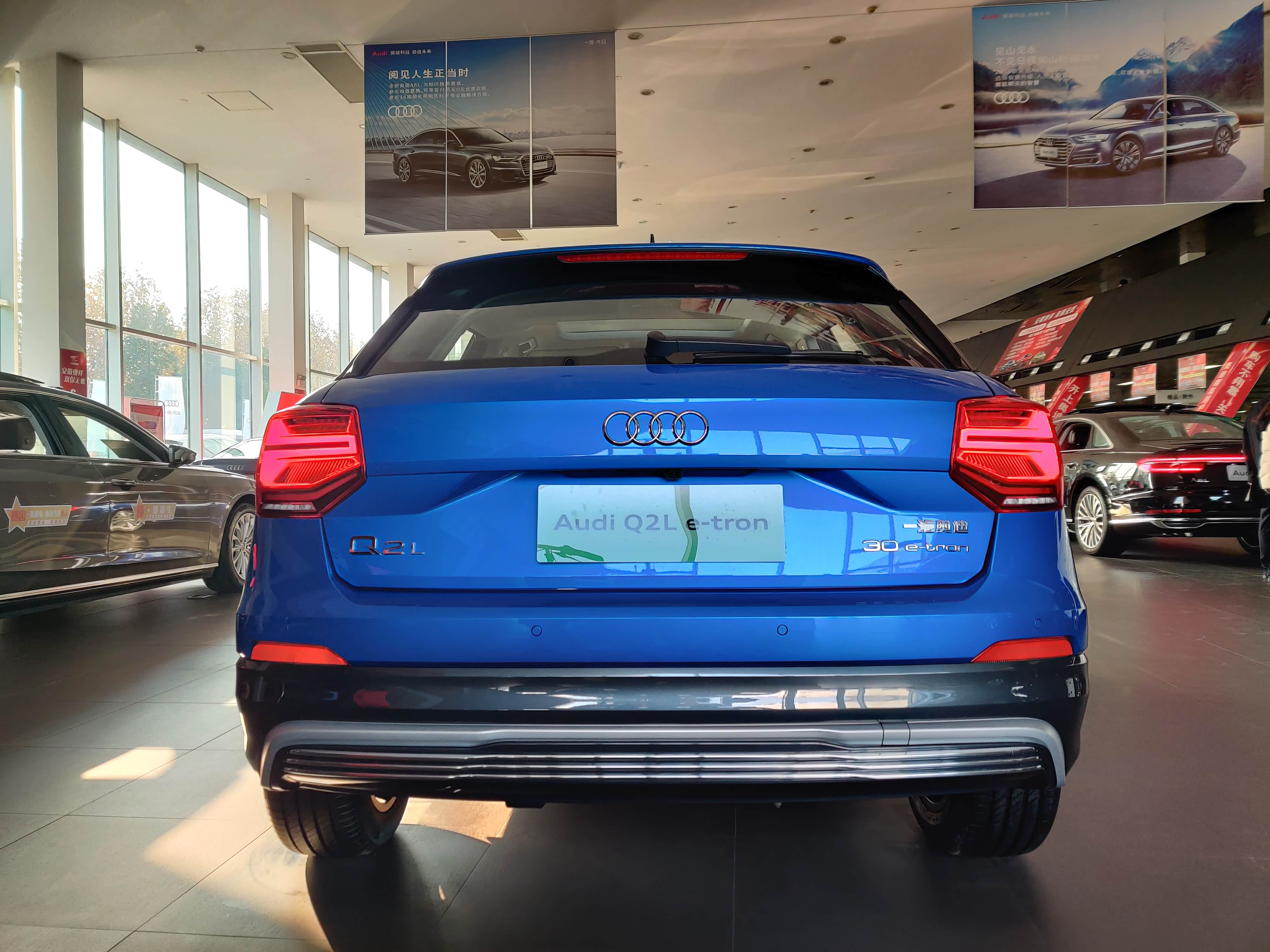 合肥地区奥迪q2l e-tron新车到店实拍