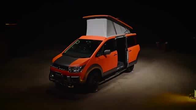 视频 比迈特威强大三菱delica D5露营车展示 车家号 汽车之家