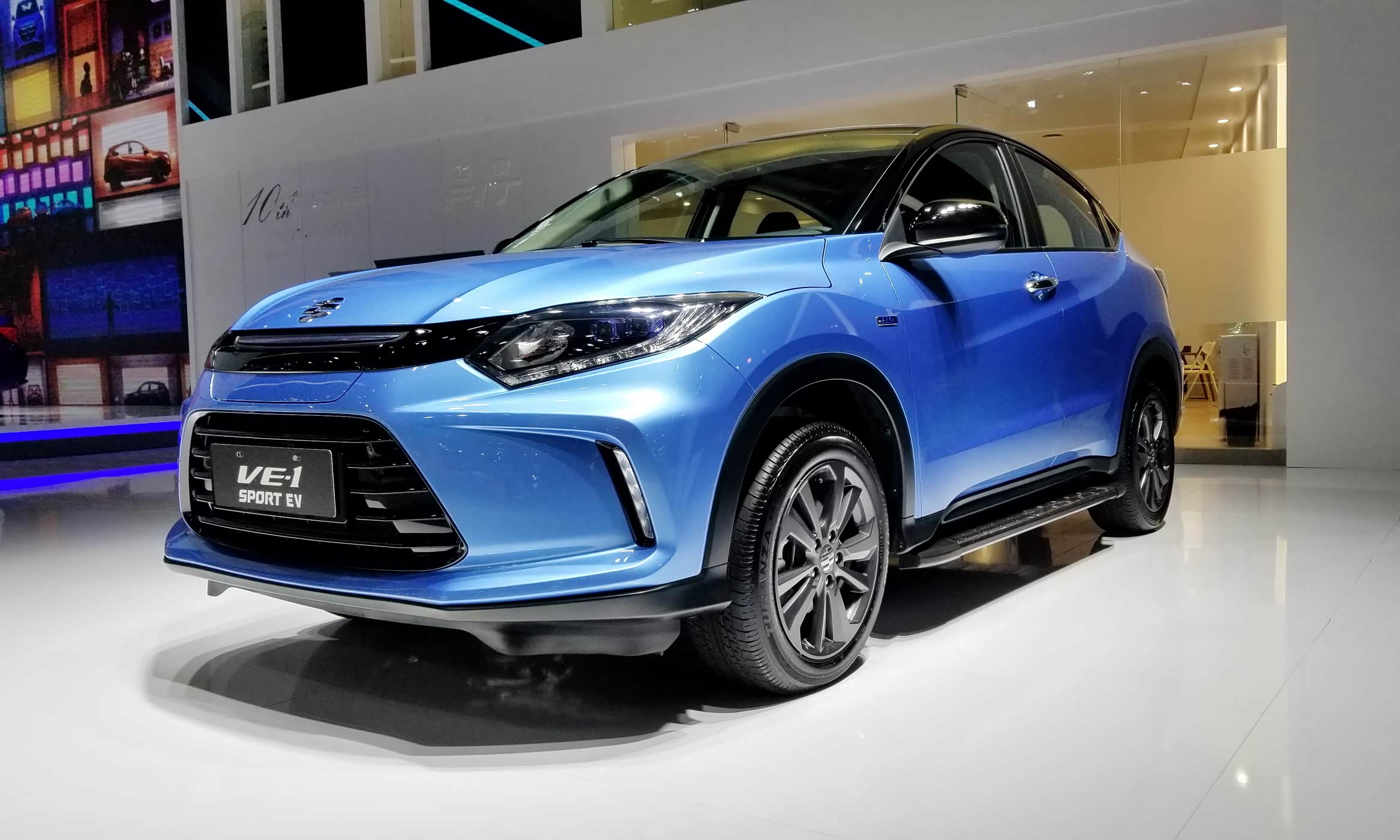 广本首款电动车,挂理念标的ve-1