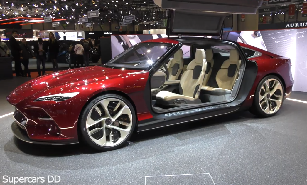 2020款 italdesign davinci gt,纯电概念车的小众车型