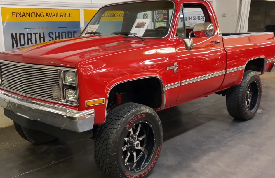 1985款 雪佛兰pickup k10 silverado 内饰外观鉴赏