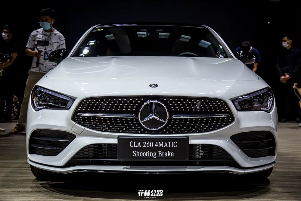 抢先实拍#菲林公路2020成都车展报道 奔驰cla 260猎跑车