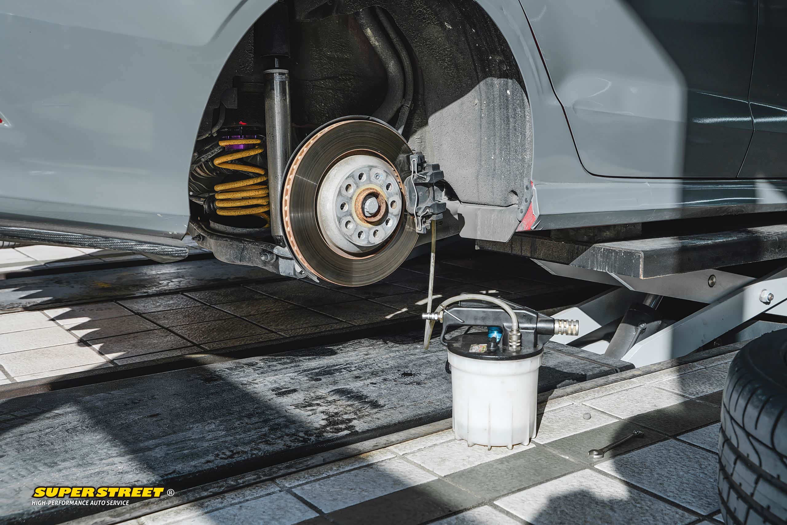 superstreet保养日记-奥迪s3更换endless 刹车片摩特rbf660刹车油