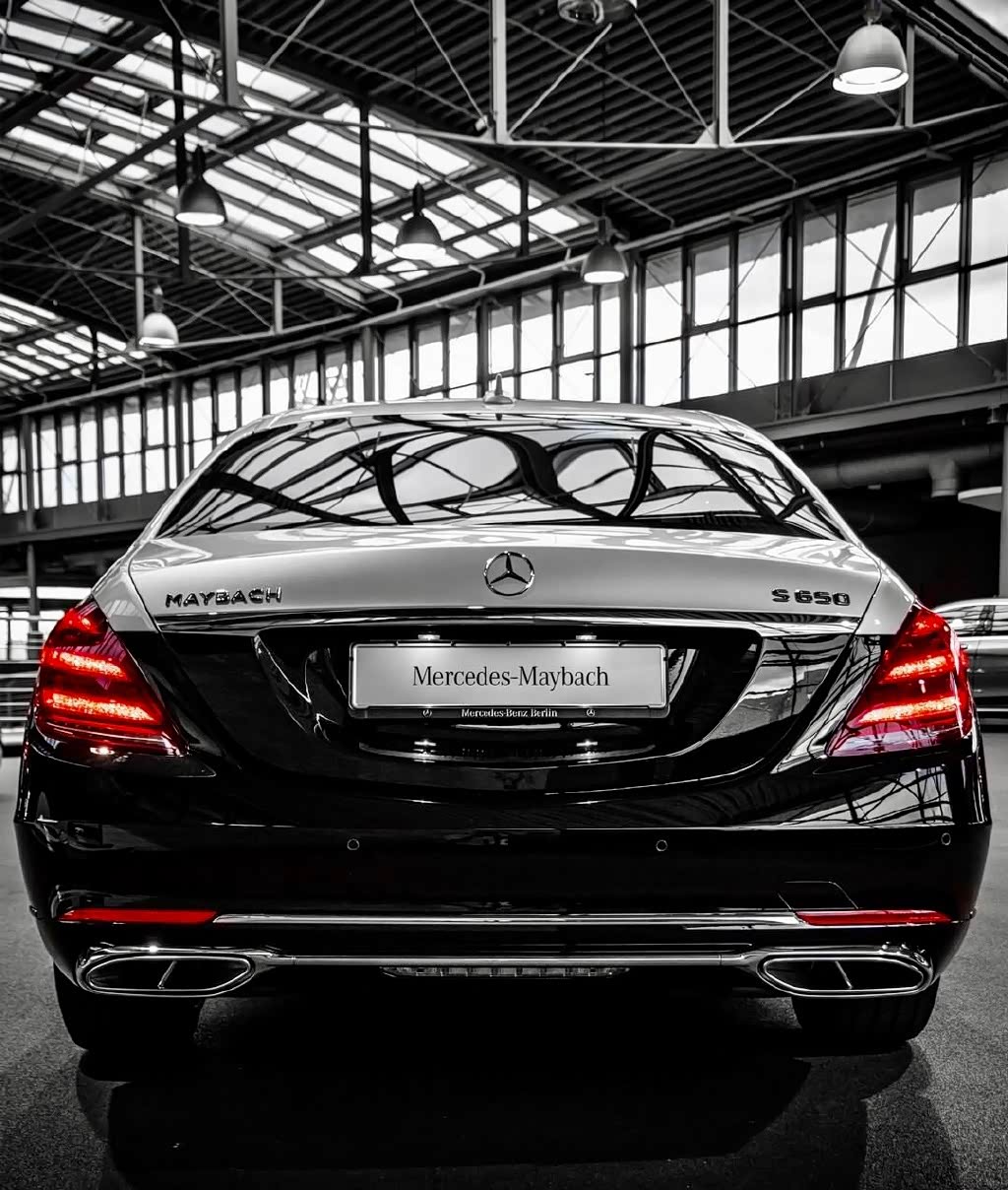 霸气奢华的造型 迈巴赫s650加长版实车!